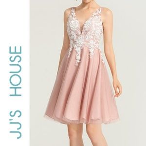 NEW - JJ's House Dusty Rose Cocktail Dress